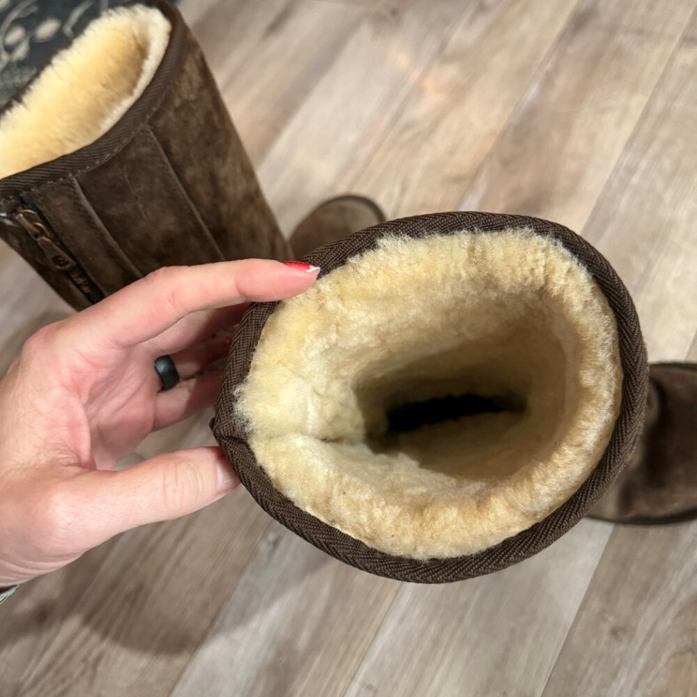 Back Zip Ugg Boots - image 3